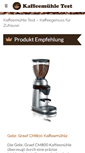 Mobile Screenshot of kaffeemuehle-test.com